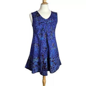 Nnamdi Ibenagu Dress S Spirit Of Courage African Batik Festival Boho Swing Tank